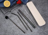 Travel Utensil Set, Portable Traveling, Straw, Fork, Knife, Spoon, Chopsticks, Reusable Utensils, Cutlery Set, Eco Friendly, Camping, Case
