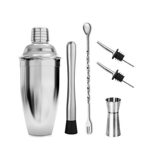 Bartender Kit - Barware for Bartending - Bar Utensils Set - Bar Accessories and Decor - Cocktail Shaker - Housewarming Gift - Birthday Gift
