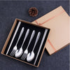 Utensil Gift Set, Portable Traveling, Fork, Spoon, Chopsticks, Reusable Utensils, Cutlery Set, Housewarming Gift, Stainless Steel Tableware