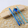 Travel Utensil Set, Portable Traveling, Straw, Fork, Knife, Spoon, Chopsticks, Reusable Utensils, Cutlery Set, Eco Friendly, Camping, Case