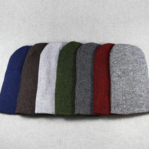 Unisex Winter Knitted Wool Beanies Mens Hat | Beanie for Adults | Mens Outdoor Wear | Ski Hat | Winter Hat | Warm Winter Accessories