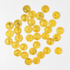 Plastic Gold Coins - Fake Treasure Party Favors - Pirate Coins For Treasure Chest - Decorating Props - Halloween Supplies