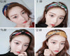 Womens Headbands Twisted Knot Floral Hair Bands - Fashion Twist Knot Headband Elastic Head Wrap Turban Yoga Hair Band Sports Headwrap