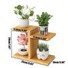 Wooden Plant Stand, Multiple Layer Pot Holder Table, Rustic Indoor Decor, Wood Display Rack, Gardening Planter, Farmhouse Entryway Home