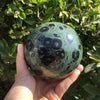 Malachite Sphere - Crystal Balls - Kambaba Jasper Sphere - Natural Gemstone - Green
