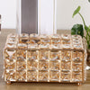 Bedroom Decor Rhinestone Vintage Design Decor Tissue Box Cover Kleenex Holder Rectangular Tissue Box Bath Decor Napkin Box Stone Decoration