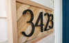 House Numbers | Custom Personalized House Number Plaques | Address Plaque | Modern House Number Sign | Address number | Outdoor Housewarming