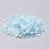 Tiny Aquamarine Chips, 100 Grams, Light Blue Gemstone Chips, Tumbled Undrilled Healing Gemstone, Polished Semi-Precious Rocks, Calming Stone