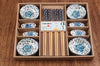Japanese Style Wooden Chopstick and Chopstick Holder Rest Set - Dinnerware Gift Set - Housewarming Gift - Travel Set with Box - Wedding