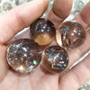 Aura Quartz Sphere, Crackle Sphere, Healing Crystals, Clear Quartz Sphere, Smoky Quartz Crystal Sphere, Orb, Rainbow Quartz, Reiki Chakra