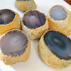 Enhydro Agate Stone, Semi Polished Agate Enhydro, Polished Face Enhydro Agate, Water Crystal, Geodes