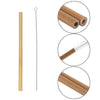 Bamboo Straws | Natural Reusable Bamboo Drinking Straw Set | Eco Friendly Gift | Zero Waste