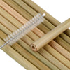 Bamboo Straws | Natural Reusable Bamboo Drinking Straw Set | Eco Friendly Gift | Zero Waste