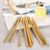 Bamboo Straws | Natural Reusable Bamboo Drinking Straw Set | Eco Friendly Gift | Zero Waste