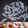 50pcs Small Pipettes - 4 ml Transfer Droppers - Mini Injectors - Pipette Liquor - Squeeze Shot Tube - Cake Droppers - Baking Pipettes Tools