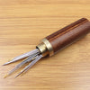 Solid Wood Needle Storage Needle Case, Wood Grain Wooden Tube for Needles, Toothpick Case, Sandalwood Container, Sewing Needle Box, Pocket