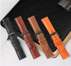 Vintage Calfskin Brown Leather Watch Strap, Leather Brown Strap, Leather Band 20mm/22mm/24mm Men's Strap