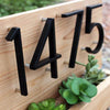 House Numbers | Custom Personalized House Number Plaques | Address Plaque | Modern House Number Sign | Address number | Outdoor Housewarming