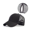 Ponytail Cap - Women Baseball Cap - Women cap - Ponytail Hat - Women Hat - Messy Bun Cap - Long Hair Hole Cap - Trucker Hat For Girls