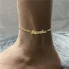 Personalized Anklet, Custom Ankle Name Bracelet, Customize Your Anklet Bracelet, Custom Any Name, Bracelet, Anklet Name Gift Jewelry