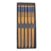 Japanese Style Wooden Chopstick - Travel Set with Box - Oriental Tableware Sushi - Chinese Chopstick - Natural - Reusable - Kitchen Supplies
