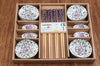 Japanese Style Wooden Chopstick and Chopstick Holder Rest Set - Dinnerware Gift Set - Housewarming Gift - Travel Set with Box - Wedding