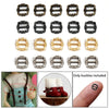 Mini Tiny Buckles - Rectangular Doll Buckles - Metal Fastener - Clothes Sewing Projects - Belt Purse Coat Craft Supply - BJD Blythe Barbie
