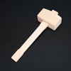 Ice Mallet and Lewis Bag - Wood Hammer and Canvas Bag for Crushing Ice