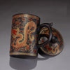 Traditional Chinese Dragon Tea Mug - Authentic, Green Tea, Fruit Tea, Ceramic, Asian Style, Matcha Tea, Mini Cup, Sake Cup Kung Fu Tea