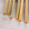 Bamboo Straws | Natural Reusable Bamboo Drinking Straw Set | Eco Friendly Gift | Zero Waste