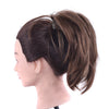 Ponytail Hair Extension - Hair Scrunchy Hair Bun - Curly Messy Bun - Wrap Around Clip - Hair Piece Scrunchie Synthetic Pony Tail Fake Hair