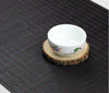 Long Bamboo Table Mat - Place Mats - Non-Slip Eco-Friendly - Table Decor Mats for Kitchen Dining - Table Runner - Kung Fu Tea - Home Decor