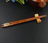 Japanese Style Wooden Chopstick Travel Set - With Box - Oriental Tableware Sushi - Chinese Chopstick - Natural - Reusable - Kitchen Supplies