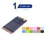 Coloring Pencils Set - Professional Water Color Pencils - Colored Pencils Set - 12-72 Pieces - Art Drawing Supplies - Coloured Pencils