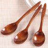 Wooden Spoons, Coffee Ice Tea Honey, Stirring Serving Utensils, Japanese Style Wooden Spoon Kitchen Cooking Utensil Tool Supplies Soup