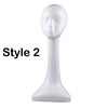 Long Neck Mannequin Head Hat Display Unisex Female Adult - Styling Head Canvas Wig Making Hat Display