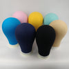 Colorful Mannequin Head Hat Display - Unisex Featureless Adult - Styling Head Canvas Wig Making Hat Display