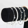 Bracelet Display Stand, Watch Stand, T-stand, T-bar Jewelry Display, Trade Show Display, Craft Show Display, Velvet Linen, Jewelry Holder