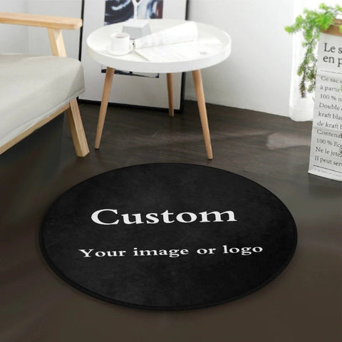 Custom Round Carpet, Gift for Her, Gift for Him ,Custom Photo Print Rug, Personalised Mothers Day,Present For Wife Mother Housewarming Gift