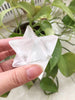 5 cm Quartz Crystal Merkaba Star - Natural quartz Crystal - White Crystal Reiki Healing Crystal - Energy Spiritual - Sacred Geometry Chakra