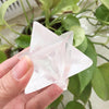5 cm Quartz Crystal Merkaba Star - Natural quartz Crystal - White Crystal Reiki Healing Crystal - Energy Spiritual - Sacred Geometry Chakra