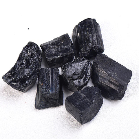 Raw Black Tourmaline Crystal - Rough Stone - October Birthstone - Base Chakra - Protection - Cleansing - Negative Energy - Grounding - Power