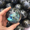 Natural Labradorite Sphere - Polished Labradorite Ball - Crystal Sphere - Healing Crystal - Quartz Crystal Ball - Divination Ball Gift