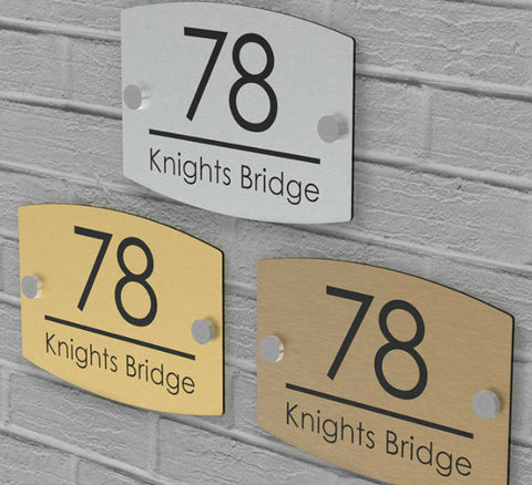 House Number Sign | Custom Personalized House Number Plaques | Address Plaque | Address number | Modern House Number | Outdoor Housewarming
