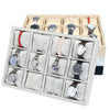 Watch Display Case For Shops and Boutiques, Watch Box, Watch Organizer Tray, Watch Storage Box, Watch Showcase Without Cover