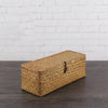 Rattan Storage Box With Divider - Wicker Storage Tray - Woven basket - Handmade Organizer Basket - Cosmetics Desk Organizer - Home Decor