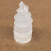 Selenite Spiral Tower - Selenite Mountain Pillar - Display Crystals - Gemstone Gifts - Gemstone Meditation Crystal - Raw Gypsum Cleansing
