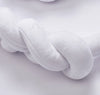 Knotted Crib Bumper - Gift for Mom - Knot Pillow - Knot Cushion - Braided - Baby Shower Gift - Bed Protection - Snake Pillow - Baby Cot
