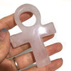 Rose Quartz Ankh - Egyptian Ankh - Orgone - Pendant - Natural Stone Crystal - Spiritual