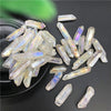 Lemurian Quartz Crystal Point - Titanium Aura Lemurian Crystal - Rainbow Lemurian Point - Lemurian Quartz - Healing Crystals & Stones